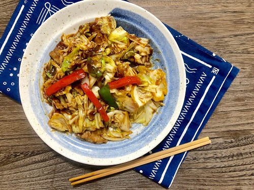 成城石井ミールキット回鍋肉完成