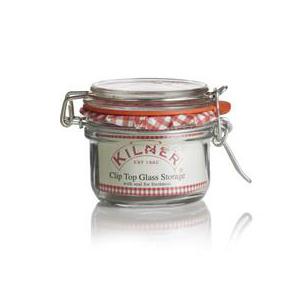 KILNER ラウンドクリップジャー 125ml