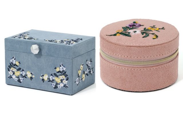 アーティストラウンジ エンブロイダリー ジュエリーボックス