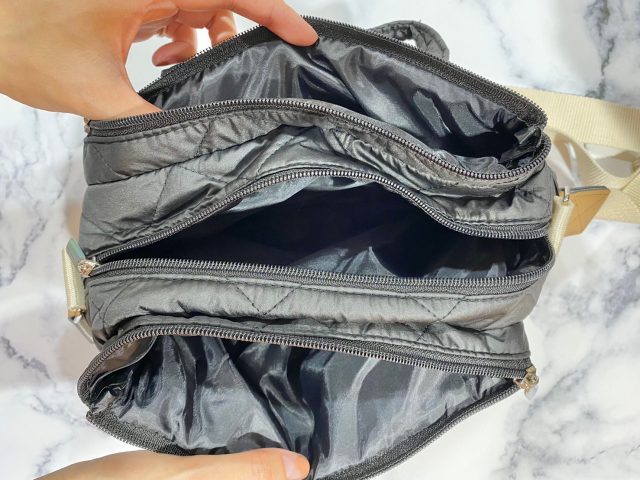 2WAYキルティングバッグの中身