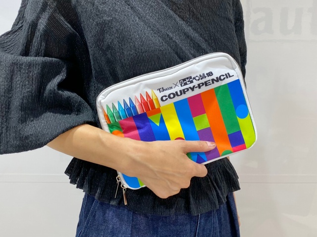 サクラクレパスの文具たち じゃばらポーチ