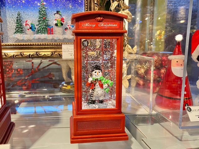 電話BOXスノードーム