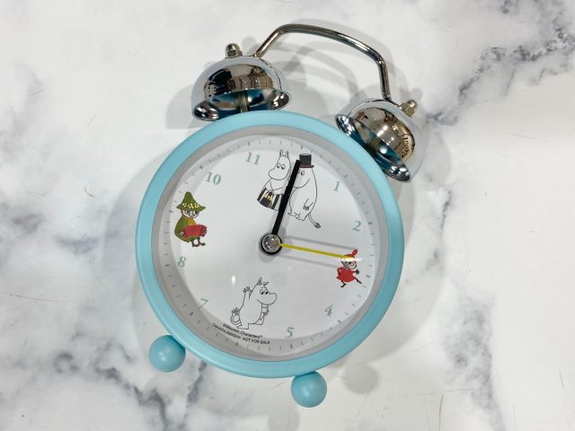 ムーミン目覚まし時計