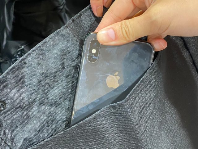 ムーミン レジカゴ型エコバッグのポケット