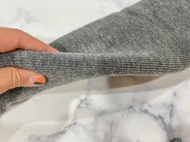 ケアソクあたためる厚み