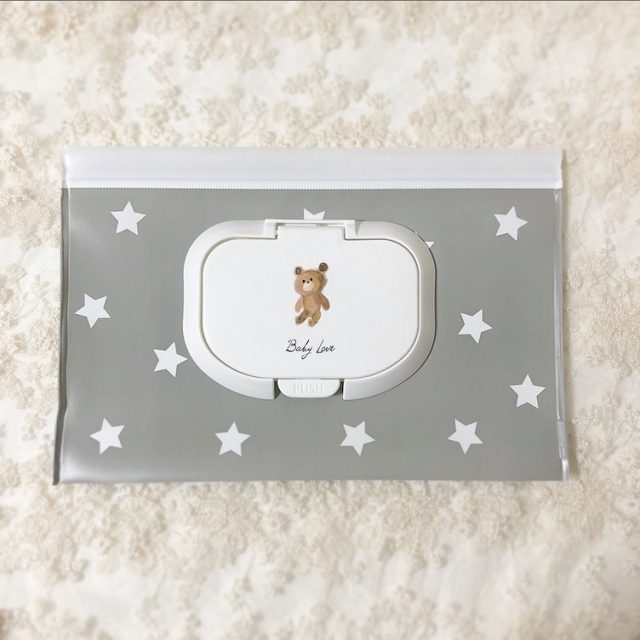 ダイソーウェットシートケースのフタ取り付け