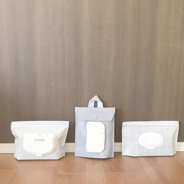 Seriaウェットシートケース使用