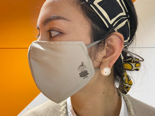 リトルミイマスク着用横