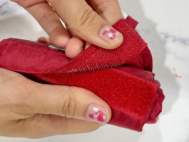 mozバッグ折りたたみ方