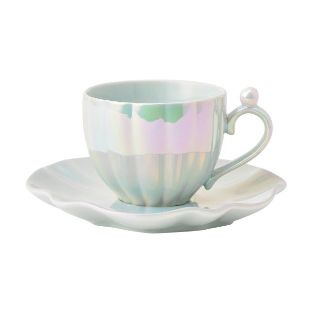 オパールシェル カップ＆ソーサー