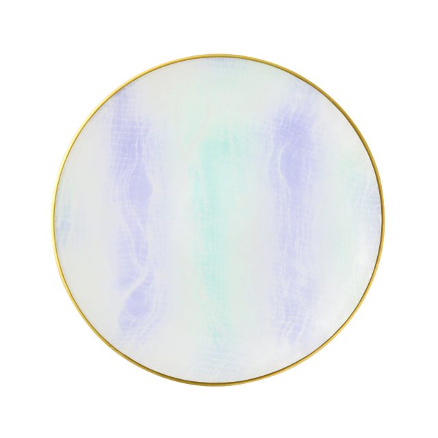 ミックスマーブルガラスプレート