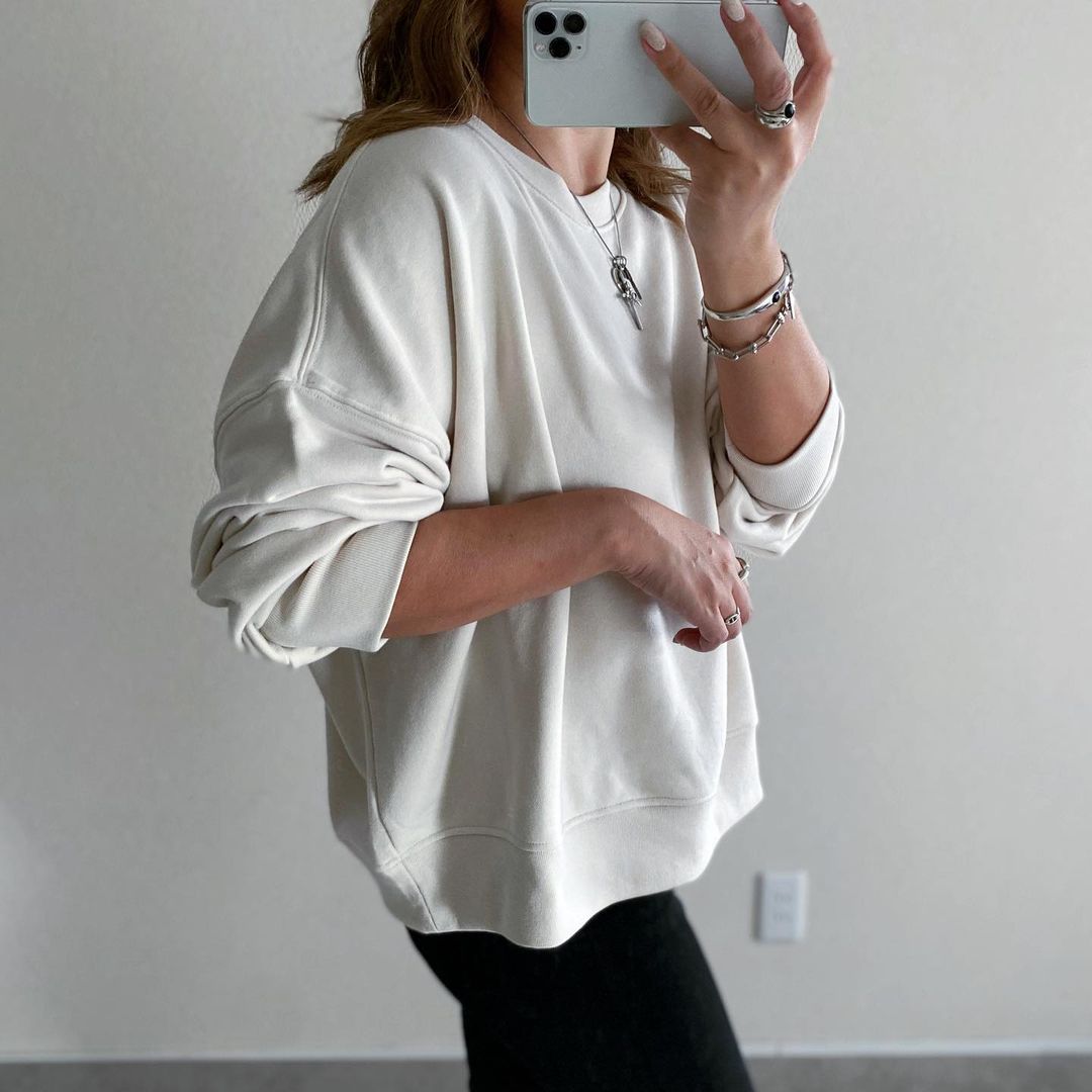 リラックススウェットシャツの画像3