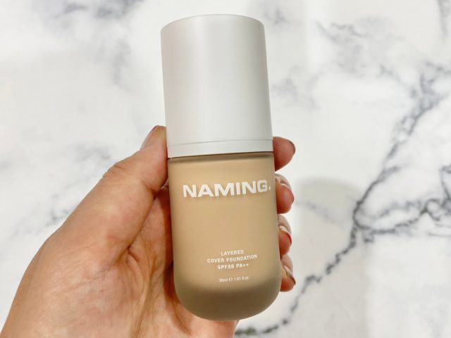 naming「レイヤードカバーファンデーション」