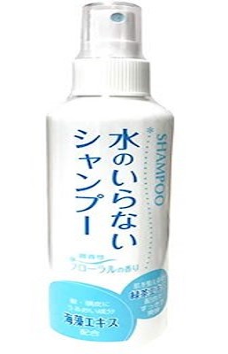 水のいらないシャンプー