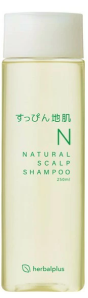 天然系シャンプー すっぴん地肌
