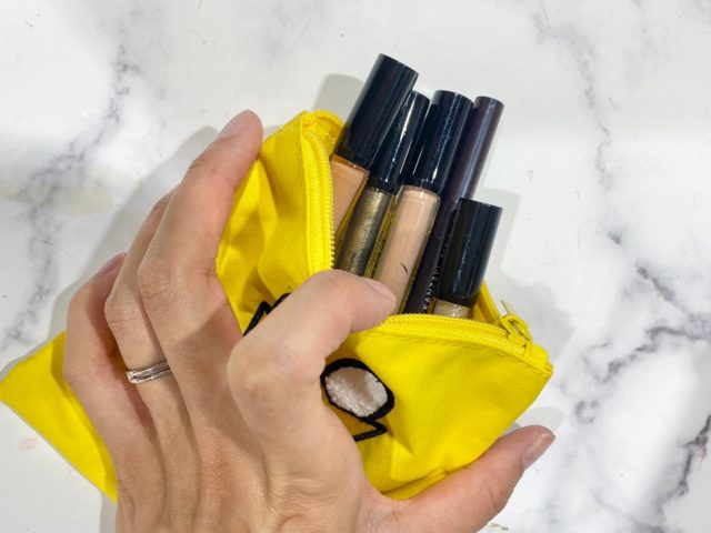 ミッフィーポーチ使用