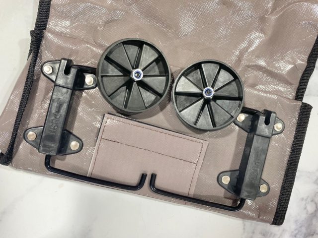 ショッピングカートキャスター折りたたみ