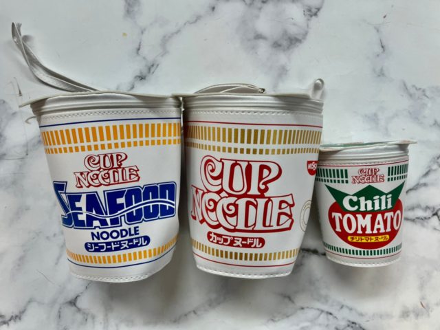 カップヌードルポーチ3種