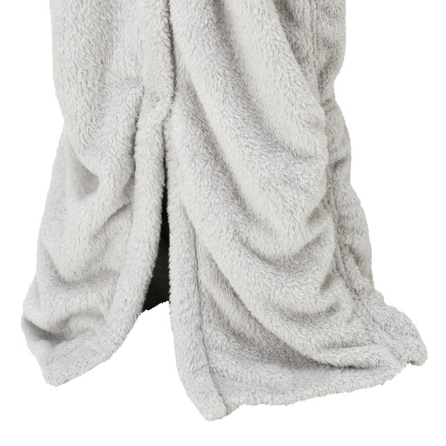 ブランケットローブ足ポケット