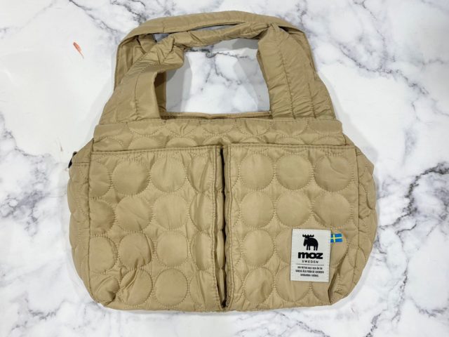 mozバッグベージュ