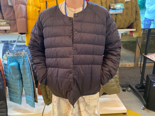 ワークマン洗えるフュージョンダウン ライトジャケット