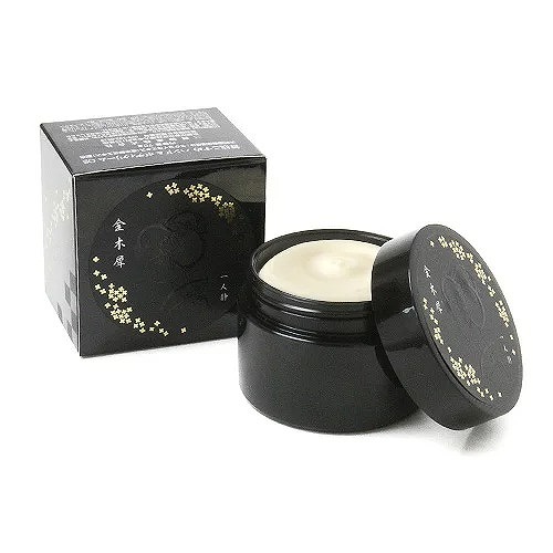 金木犀クリームのボトルとパッケージ