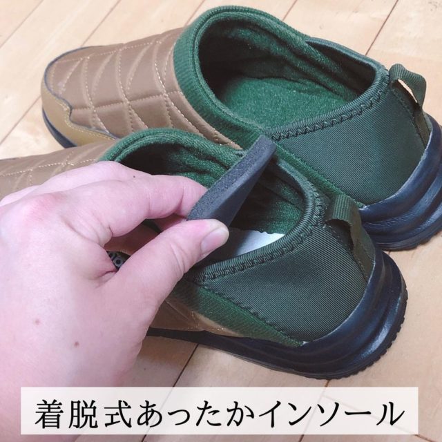 着脱式インソール