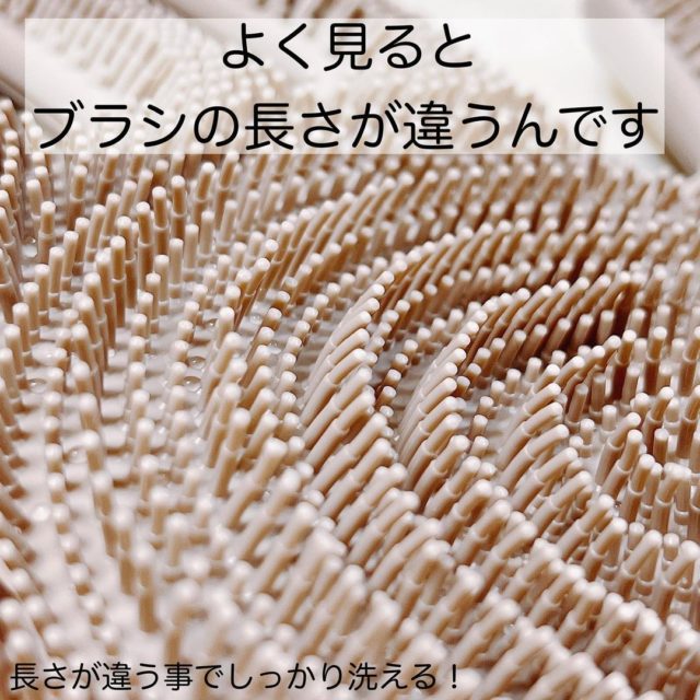 ブラシ表面のアップ画像