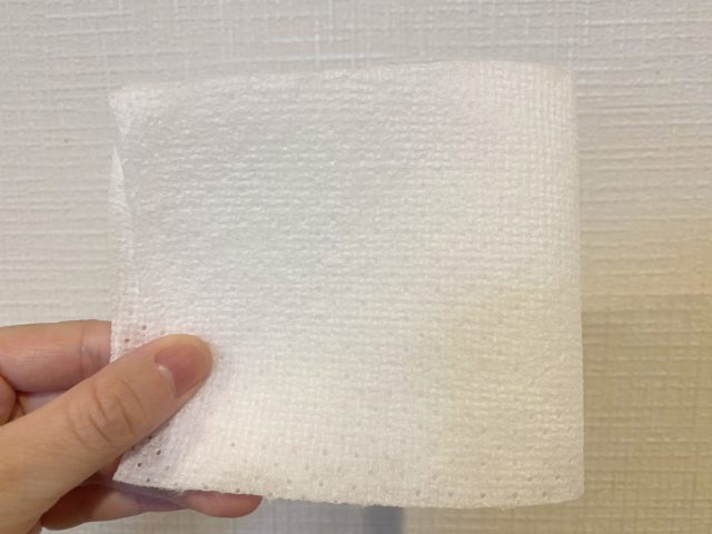 折りたたんだスポンジ