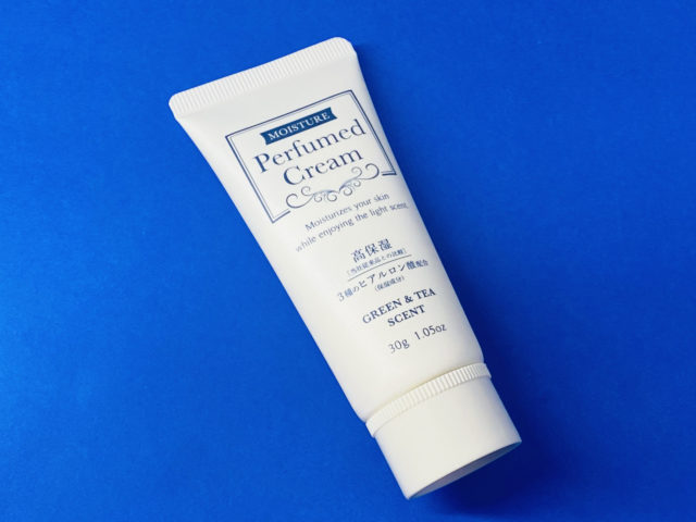 ダイソーの香水クリーム「グリーン＆ティー」
