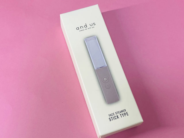 3COINS「フェイススチーマー」の外箱