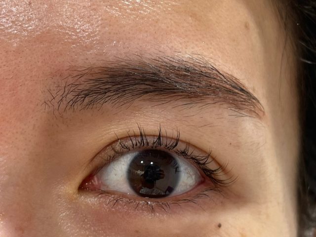 優しいふんわり眉に仕上がりました。 