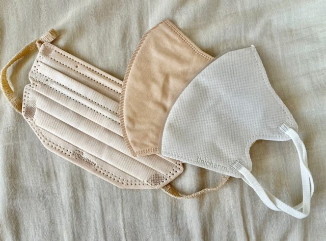 ベージュマスク3種