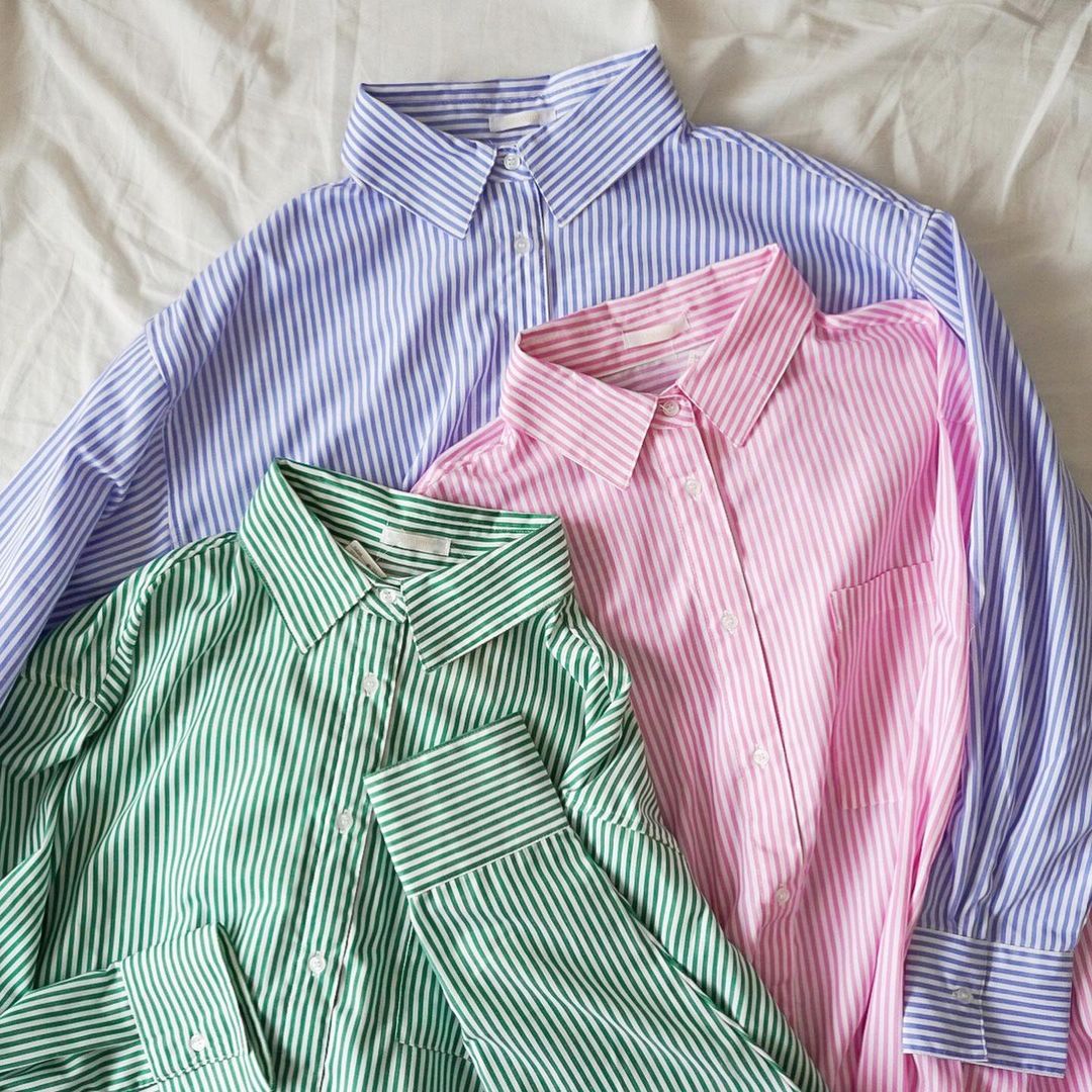 超万能デザイン 圧倒的かわいい しまむらストライプシャツ5選 Beautyまとめ わたしアップデート系ニュースサイト