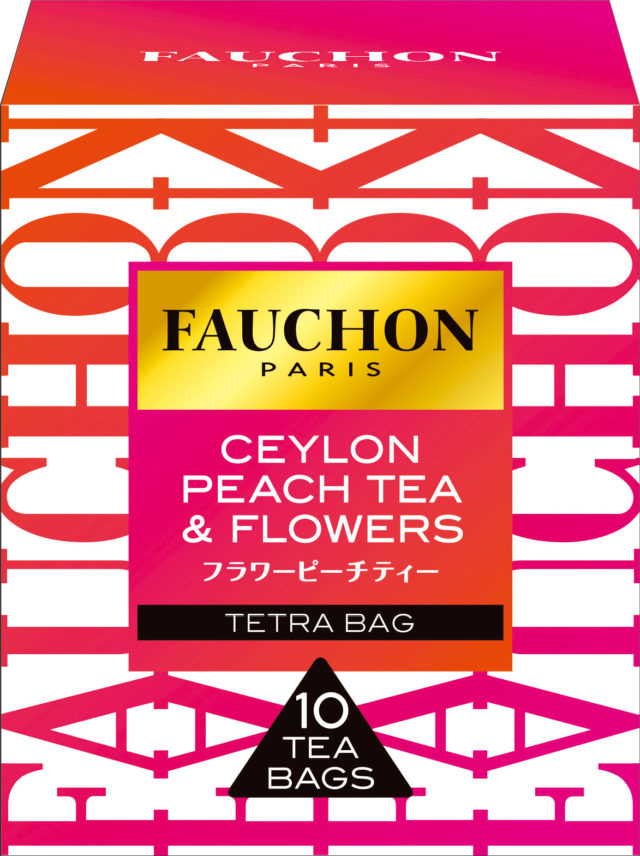 フラワーピーチティー