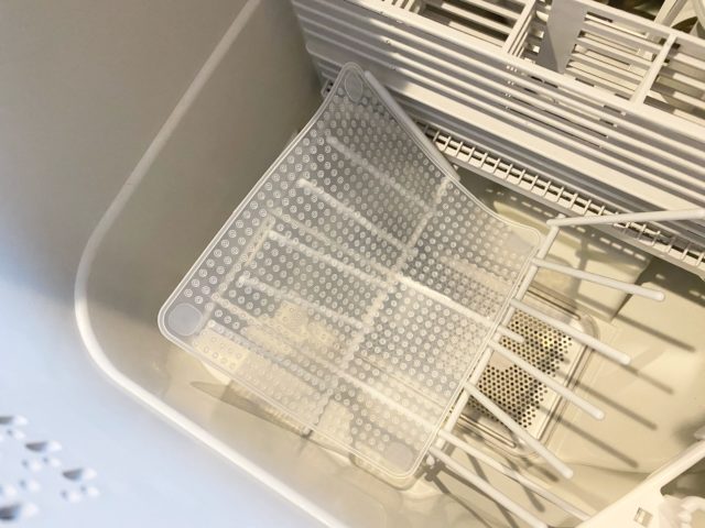 食洗器に入っているシリコンラップ