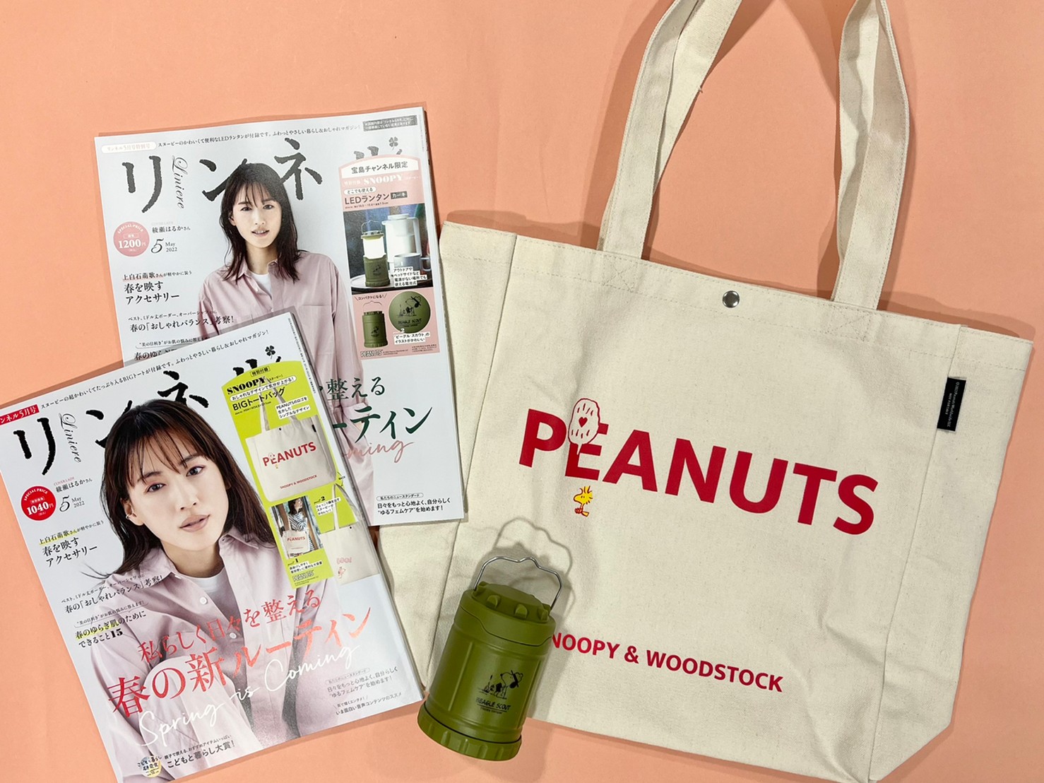 リンネル×5月号と付録画像