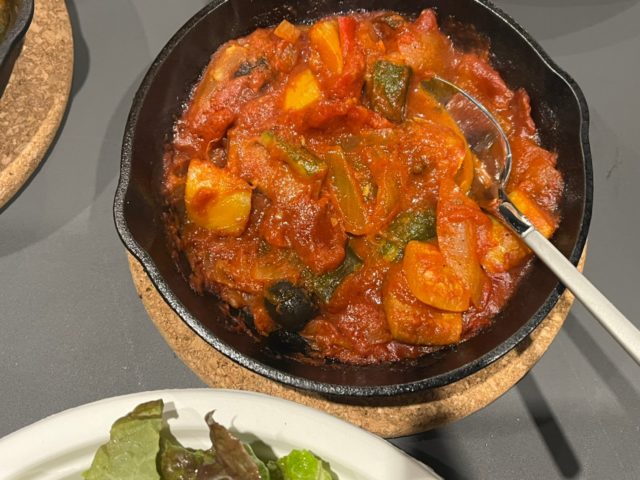 ヴィラBBQラタトゥイユ