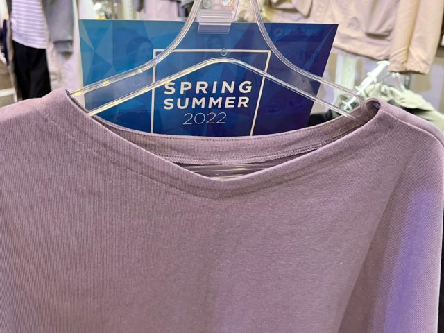 ワークマンのVネックのサーバーバスクハーフTシャツ