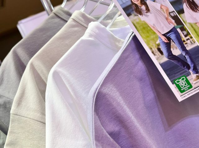 SOLOTEX使用シーンレスTシャツのカラーバリエーション