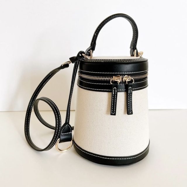 コントラストボックスバッグの物撮り