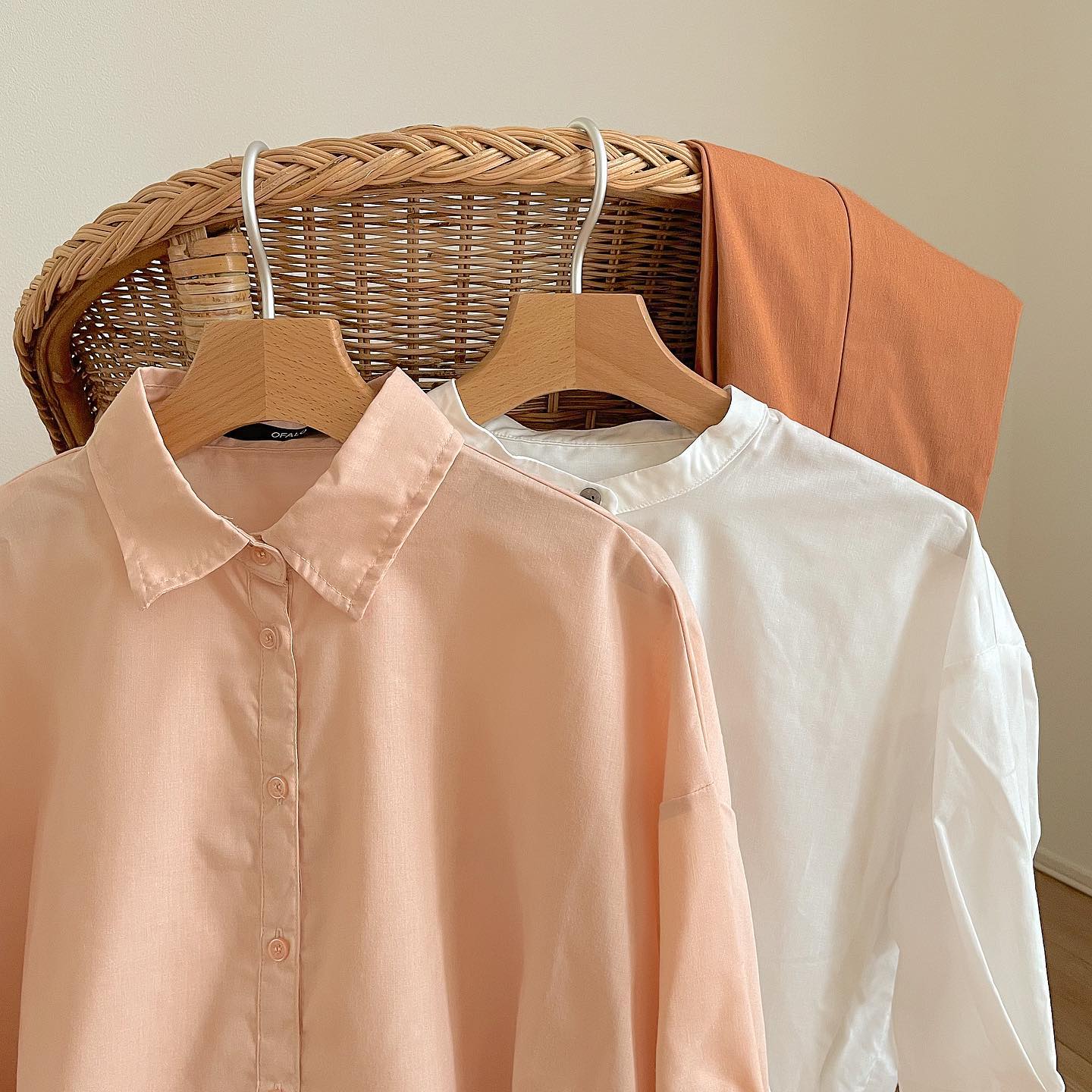 4HP ビッグシャツムジとHR ダブルボタンシャツの画像