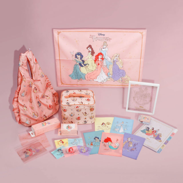 5人のプリンセスが集まったグッズ