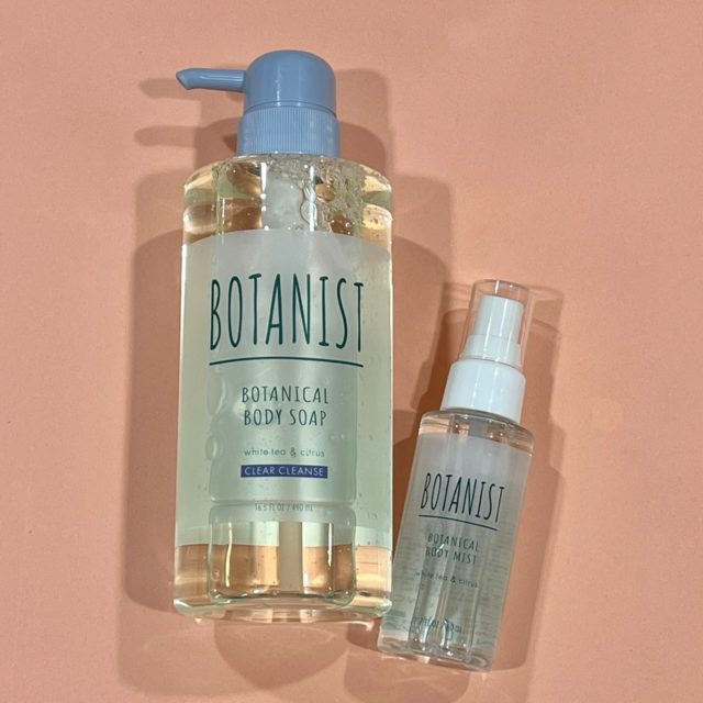 ボタニストのボタニカルリフレッシュボディーソープ クリアクレンズとボタニカルリフレッシュボディーミスト