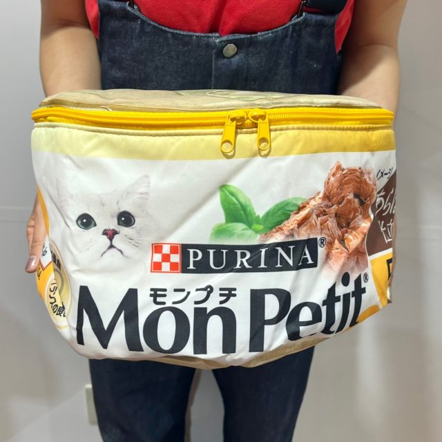 Mon Petit ほんものそっくり! ふわふわ収納ボックスを持った女性