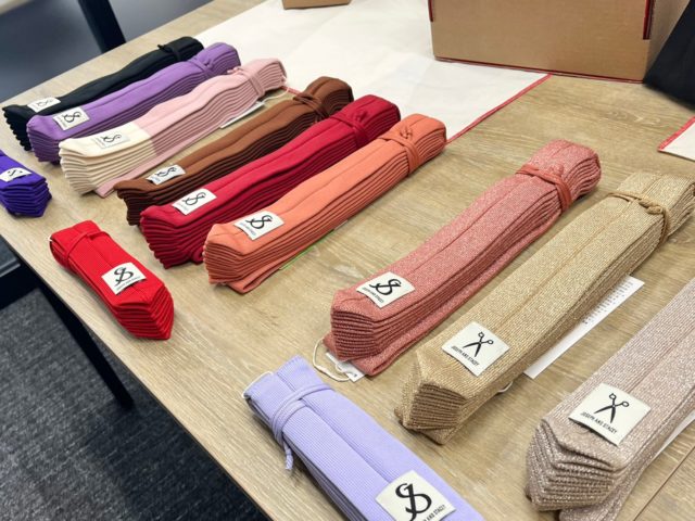 ニットバッグ暖色メインカラバリ