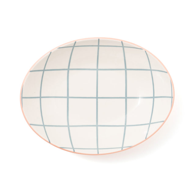 ピンクウィンドウオーバルプレート