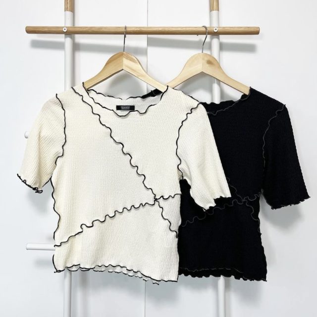 TPUメロープルオーバー半袖2枚の物撮り