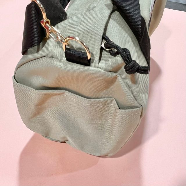 ミニボストンのサイドポケット