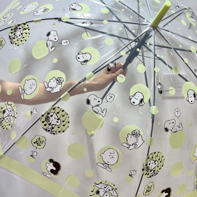 スヌーピーの傘･イラスト